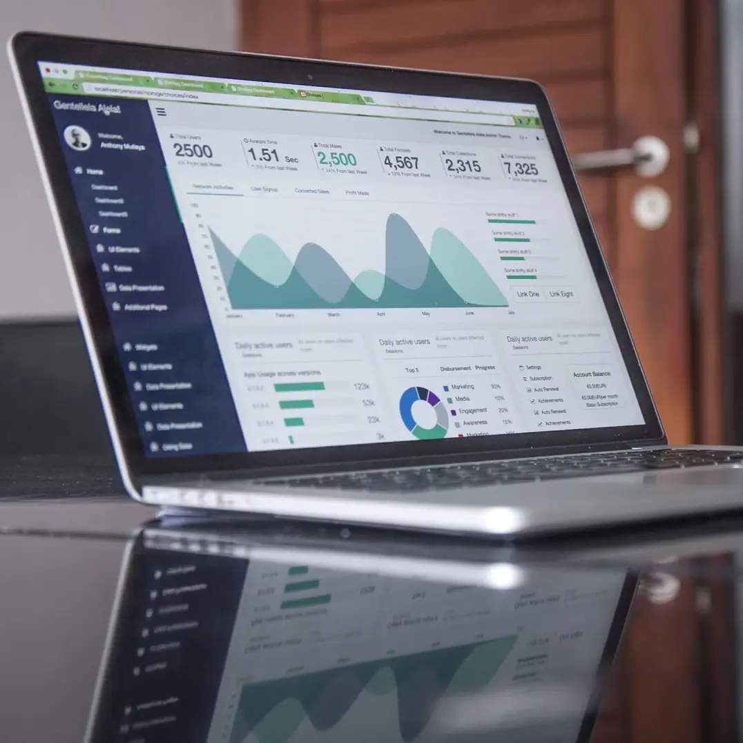 Data-driven marketing expertise illustration
